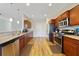 Well-equipped kitchen with stainless steel appliances, granite counters, and ample cabinet space at 741 Mystic Oaks Ln, Deland, FL 32724