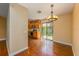 Charming dining area adjacent to the kitchen with lots of natural light at 7423 Elsworth Ct, Orlando, FL 32819