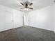Spacious bedroom featuring carpet flooring and ceiling fan at 810 Catalina Dr, Sanford, FL 32771