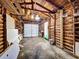 Spacious garage with an attached laundry area and abundant storage at 810 Catalina Dr, Sanford, FL 32771