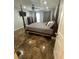Spacious bedroom showcasing a four-post bed, ceiling fan and plenty of natural light at 2737 Merrieweather Ln, Kissimmee, FL 34743