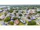 Wide aerial view of a residential neighborhood with tree-lined streets and well-manicured lawns at 3617 Cherry Hill Dr, Orlando, FL 32822
