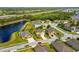 A beautiful yellow home by the pond in a neatly planned community at 3808 Enchantment Ln, St Cloud, FL 34772