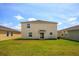 Expansive backyard with lush green grass, ideal for outdoor activities and entertaining at 4423 Blackbird St, Kissimmee, FL 34746
