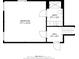 Floor plan layout detailing bedroom and bathroom sizes and arrangement at 7823 Baron Ave, Howey In The Hills, FL 34737