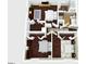 3D floorplan showing layout of bedroom and bathroom configuration at 7823 Baron Ave, Howey In The Hills, FL 34737