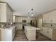Modern, renovated kitchen with white cabinetry, stainless steel appliances, and an island at 2004 Prescott Blvd, Deltona, FL 32738