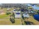 Overhead aerial photograph of this community's tennis courts and aquatic center at 209 Silas Phelps W Ct, Orlando, FL 32828