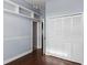 Hallway with built-in shelving and closet at 4353 Steed Ter, Winter Park, FL 32792