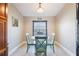 Cozy breakfast nook with a round table, chairs, and natural light at 1052 Dees Dr, Oviedo, FL 32765