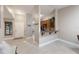 Foyer with ceramic tile floors leads to the kitchen and entryway at 1052 Dees Dr, Oviedo, FL 32765