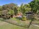 Backyard view showcasing pool and screened in porch at 1017 American Beauty St, Orlando, FL 32818
