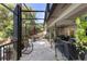 Spacious screened patio with a variety of seating options and lush landscaping at 1017 American Beauty St, Orlando, FL 32818