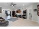 Living room with laminate flooring and decor at 113 St Thomas Dr, Mulberry, FL 33860