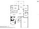 Detailed floor plan showing layout of home at 1309 Carolina Ct, The Villages, FL 32162