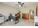 Spacious office with ample storage, file cabinets, and great desk space at 1309 Carolina Ct, The Villages, FL 32162