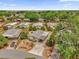 An aerial view of the property showcasing its desirable location within a peaceful neighborhood at 220 Palmer Park Ln, Davenport, FL 33897
