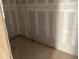 Unfinished closet featuring newly installed drywall at 2395 Zuni Road, St Cloud, FL 34771