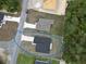 A beautiful aerial view of a home with its surrounding yard at 2644 Sw 162 Nd Street Rd, Ocala, FL 34473