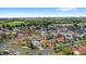 Extensive aerial view of the neighborhood showcasing well-maintained homes and landscaping at 3192 Running Deer Path, Kissimmee, FL 34746