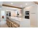 Bright, updated kitchen featuring a large center island and modern appliances at 3204 Tradewinds Trl, Orlando, FL 32805