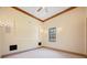 The media room is a blank canvas for entertainment, featuring recessed lighting and a neutral color palette at 3412 Lilas Ct, Windermere, FL 34786