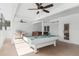Spacious entertainment area with a pool table, grill, and easy access to the outdoors at 4301 Down Point Ln, Windermere, FL 34786