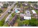 Townhome community featuring lush landscaping, on-site pool, and convenient parking at 5060 Downing St # 6, Orlando, FL 32839