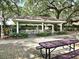 Community pavilion providing shade and seating for outdoor gatherings and picnics at 5354 Diplomat Ct # 105, Kissimmee, FL 34746