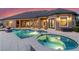 Beautiful pool and patio area with a spa, perfect for outdoor entertaining and relaxation at 5640 Brookline Dr, Orlando, FL 32819