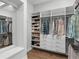 This closet features built-in shelving and ample shoe storage for all your fashion needs at 9250 Neher St, Orlando, FL 32827