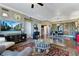 Spacious living area offering seamless transition to the kitchen, dining room, and living room at 100 S Eola Dr # 1102, Orlando, FL 32801