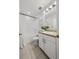 Clean bathroom featuring a shower-tub combination and vanity, great natural lighting at 116 Hurst Ct, Deland, FL 32724