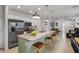 Spacious open kitchen with stainless steel appliances and ample counter space at 116 Hurst Ct, Deland, FL 32724