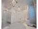 Spacious bathroom features an open design, a glass shower and updated fixtures at 1220 Delaney Park Dr, Orlando, FL 32806