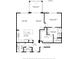Detailed floor plan of the first floor featuring dimensions of each room at 1423 Marsh Meadow Ln, Davenport, FL 33896