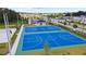 Aerial view of the community basketball court, a great place for recreation and staying active at 2152 Rock Maple Bnd, Kissimmee, FL 34746