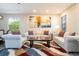 Bright living room featuring stylish decor, comfortable seating, and natural light at 2602 Shirehall Ln, Winter Garden, FL 34787