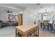 Bright, airy kitchen flows into the dining and living spaces, featuring butcher block island at 261 West Citrus St, Altamonte Springs, FL 32714