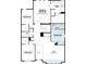 Upstairs floorplan featuring bedrooms, bathrooms, and a loft with clearly labeled dimensions and layout at 2672 Great Heron Ave, St Cloud, FL 34773