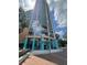 Condominium building with multiple stories of balconies providing stunning city views at 322 E Central Blvd # 908, Orlando, FL 32801