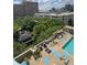 Enjoy the outdoor kitchen and pool at this downtown condo at 322 E Central Blvd # 908, Orlando, FL 32801