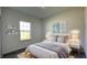 Cozy bedroom featuring a window, soft rug, and decorative wall art at 4634 Sw 170Th Road, Ocala, FL 34473