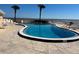 Beautiful pool with beach views and lounge chairs at 573 N Atlantic Ave # 5, New Smyrna Beach, FL 32169