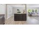 Kitchen island that complements the living room area with a seamless flow and stylish design at 843 W Swoope Ave, Winter Park, FL 32789