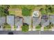 An aerial view of the neighborhood showcasing the pools at 9999 Shadow Creek Dr, Orlando, FL 32832