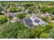 Aerial shot of a neighborhood featuring a variety of homes and mature trees at 1209 Gunnison Ave, Orlando, FL 32804