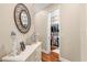 Walk-in closet with built-in shelving and drawers for optimal organization at 122 Lower Lake Ct, Debary, FL 32713