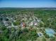 Bird's eye view showcases this home's charming neighborhood and luscious landscaping at 320 Remington Dr, Oviedo, FL 32765