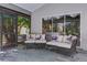 Inviting patio area with plush seating and serene views at 320 Remington Dr, Oviedo, FL 32765